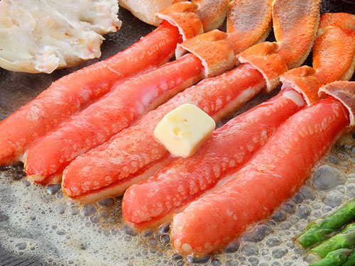 カニのバター焼きの写真