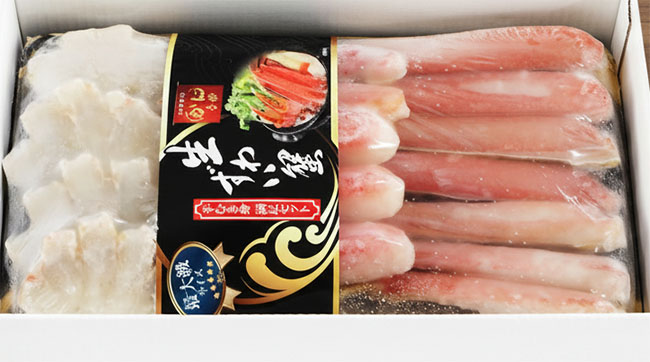 【生ずわい】超特大10L～8L生ずわい蟹半むき身満足セット