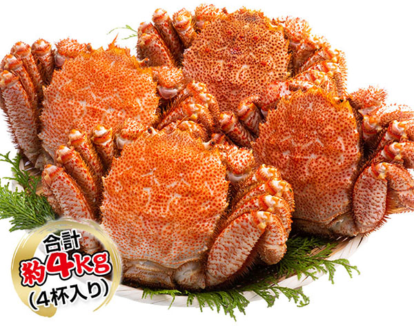 この毛ガニの商品の説明