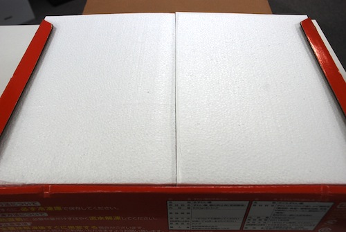 発泡スチロールの箱の写真