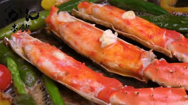 タラバガニのバター焼きの写真